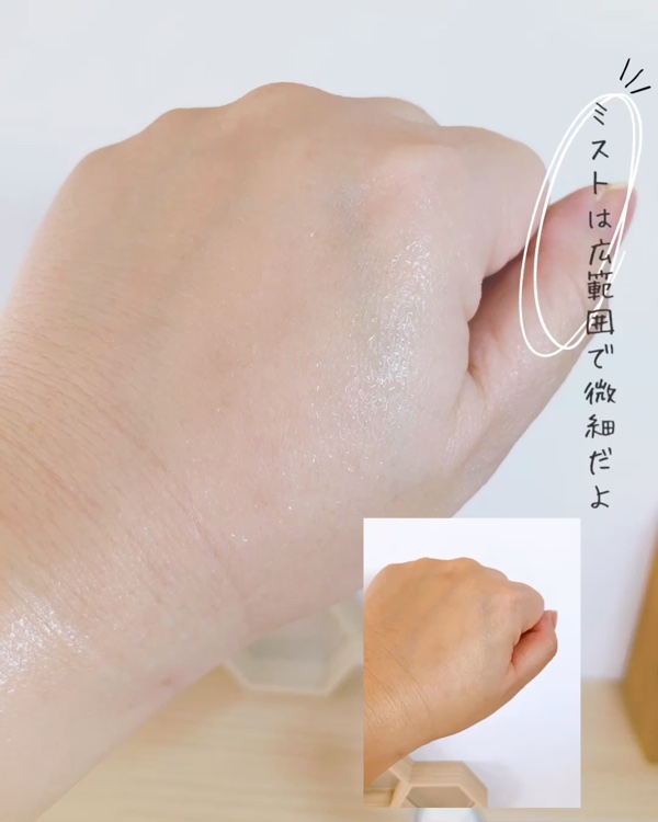 モイストチャージフィックス/METLLASSE(メトラッセ)/ミスト状化粧水を使ったクチコミ（2枚目）