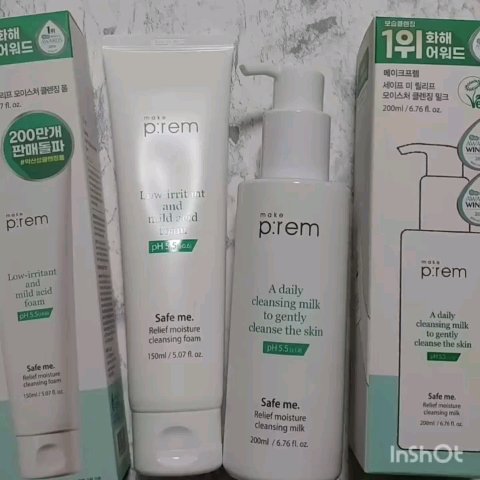 セーフミー リリーフモイスチャー クレンジングフォーム/make prem/洗顔フォームの動画クチコミ3つ目