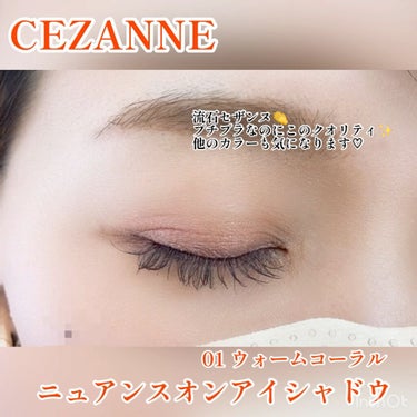 ニュアンスオンアイシャドウ/CEZANNE/アイシャドウパレットを使ったクチコミ（1枚目）