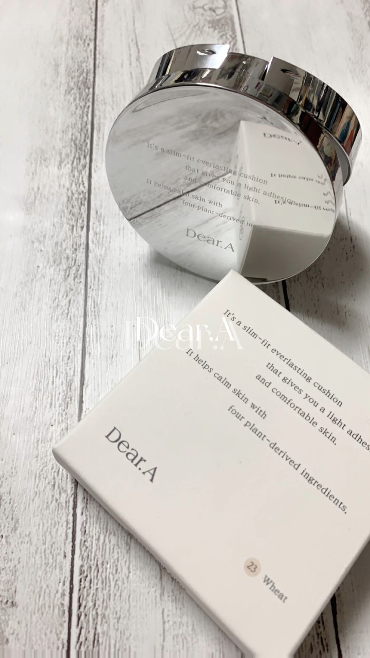 スリムフィット エバーラスティング クッション/Dear.A/クッションファンデーションを使ったクチコミ（1枚目）