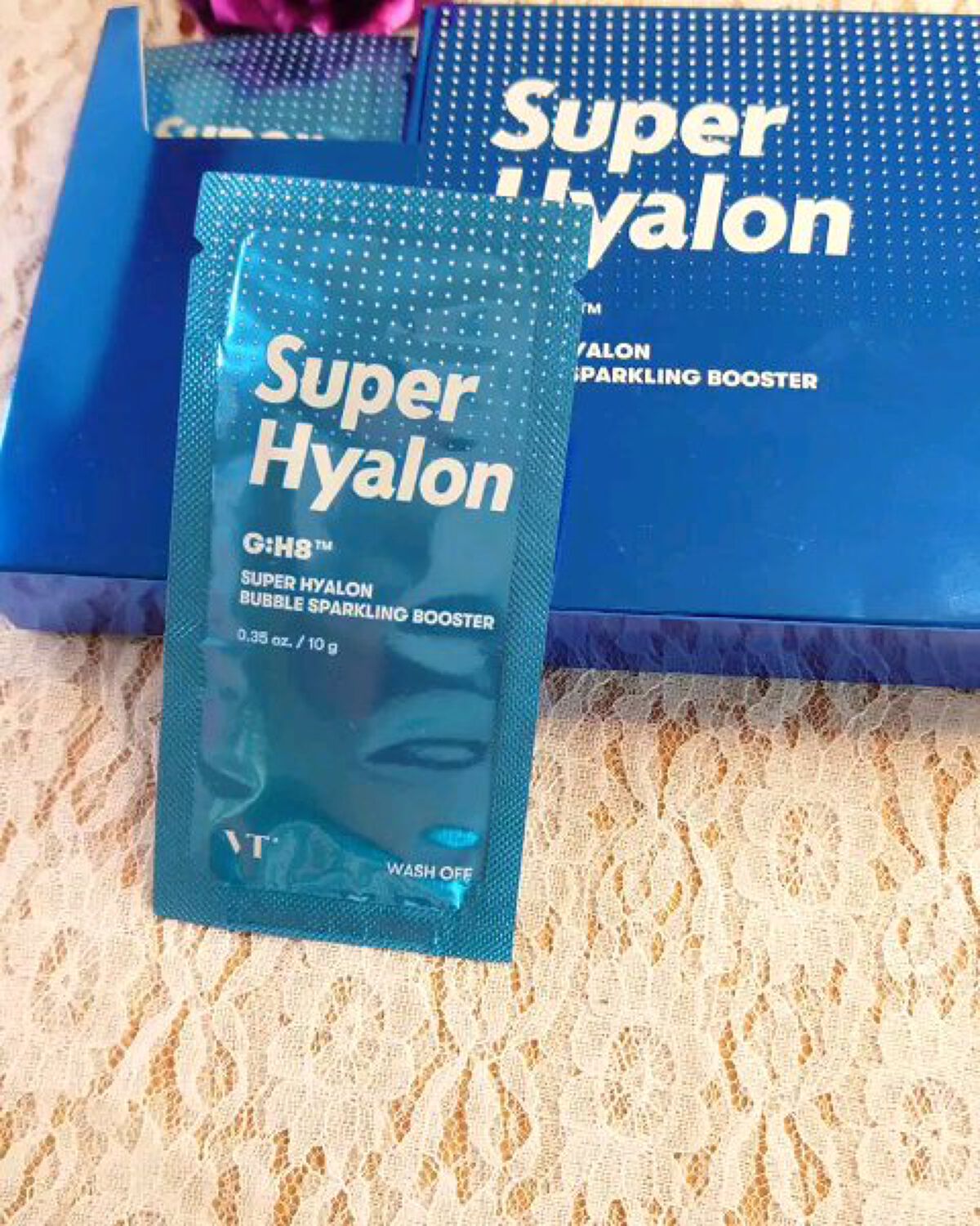 スーパーヒアルロン バブルスパークリングブースター/VT/洗い流すパック・マスクを使ったクチコミ（1枚目）