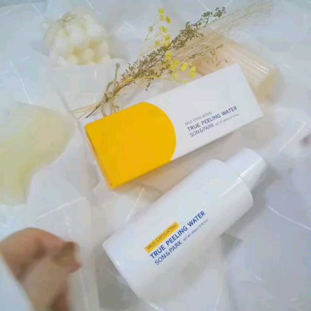 TRUE PEELING WATER/SON&PARK/ピーリングの動画クチコミ1つ目