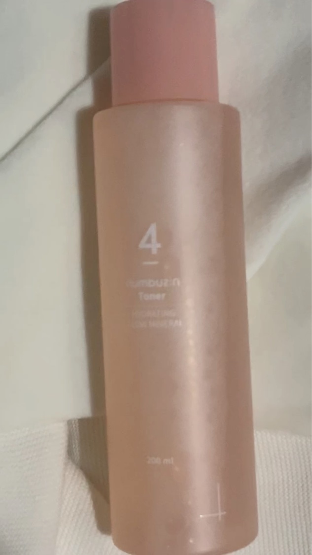 4番 ぴたっとメイクブースティングトナー/numbuzin/化粧水の動画クチコミ5つ目