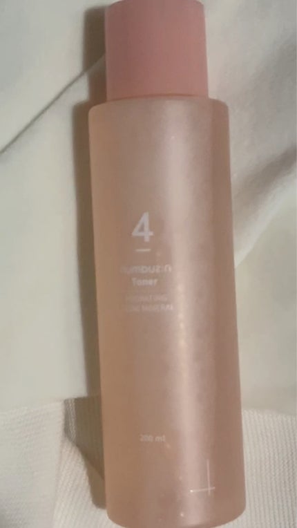 4番 ぴたっとメイクブースティングトナー/numbuzin/化粧水の動画クチコミ5つ目