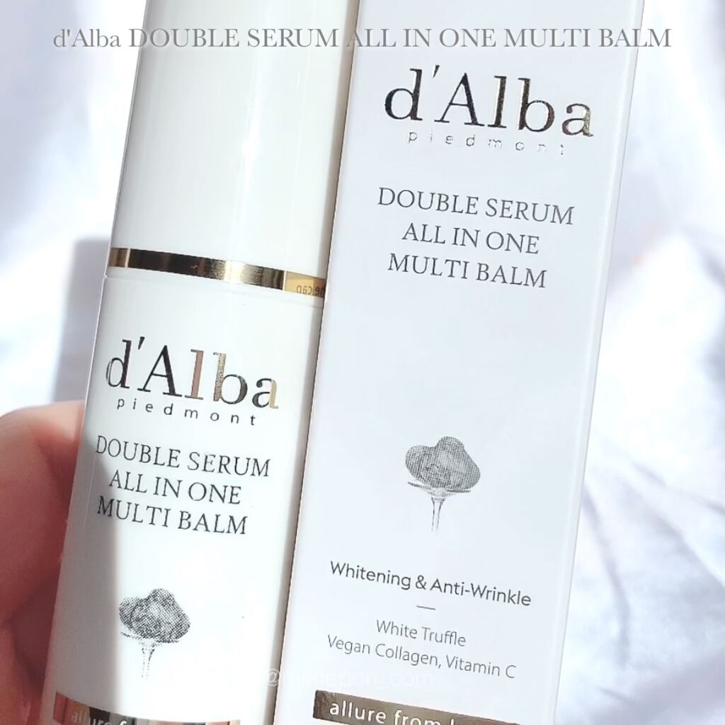 ダブルセラムオールインワンマルチバーム/ダルバ/フェイスバームの人気ショート動画