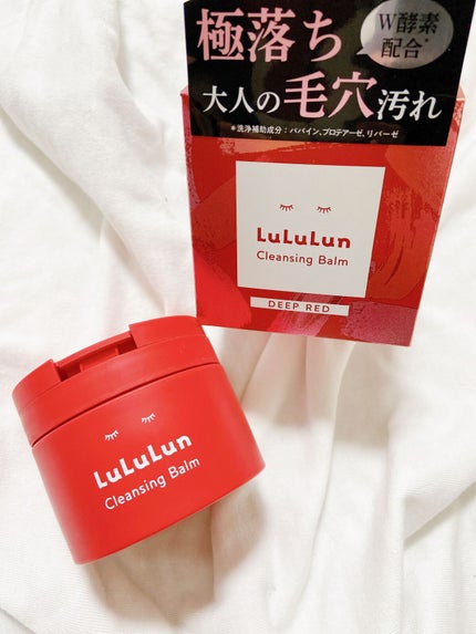 ルルルンクレンジング トーニングバーム SMOOTH RED/ルルルン/クレンジングバームの人気ショート動画