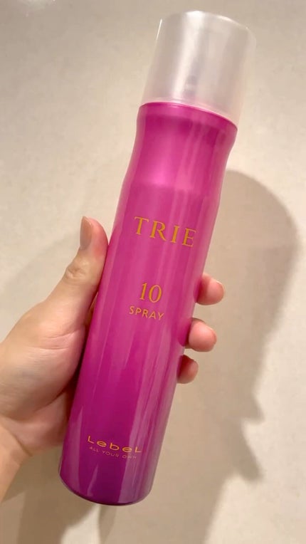 トリエ フィックス スプレー 10/LebeL/ヘアスプレーの人気ショート動画