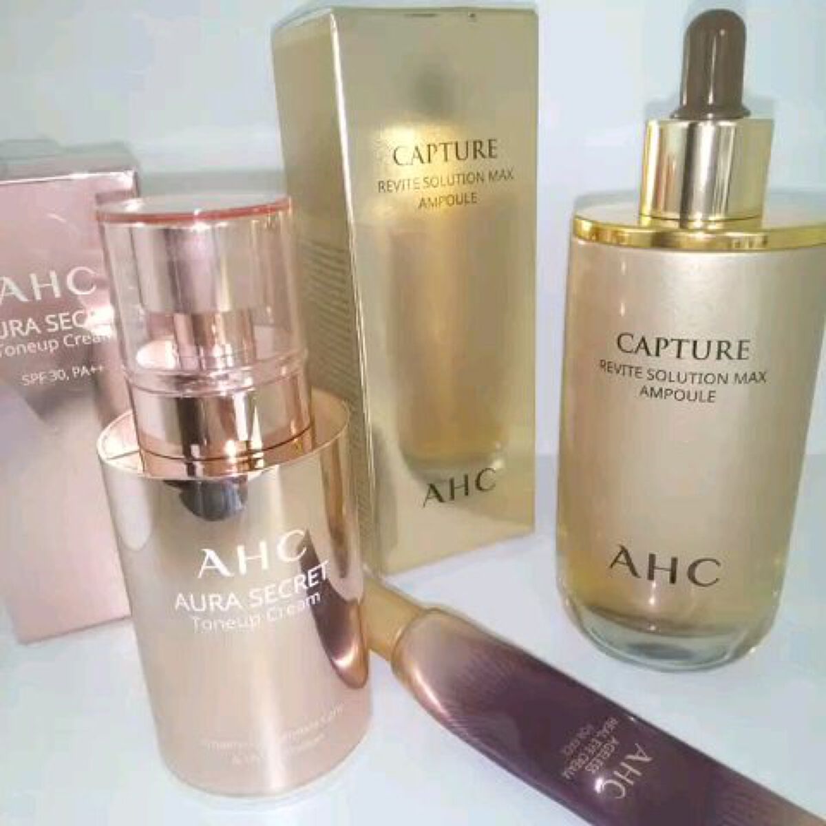 キャプチャー リバイト ソリューション マックス アンプル/AHC/美容液の動画クチコミ1つ目