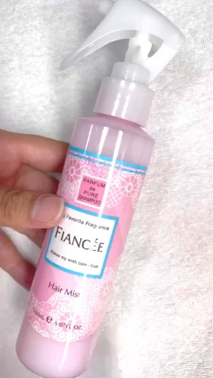 フレグランスヘアミスト ピュアシャンプーの香り/フィアンセ/ヘアミストの人気ショート動画