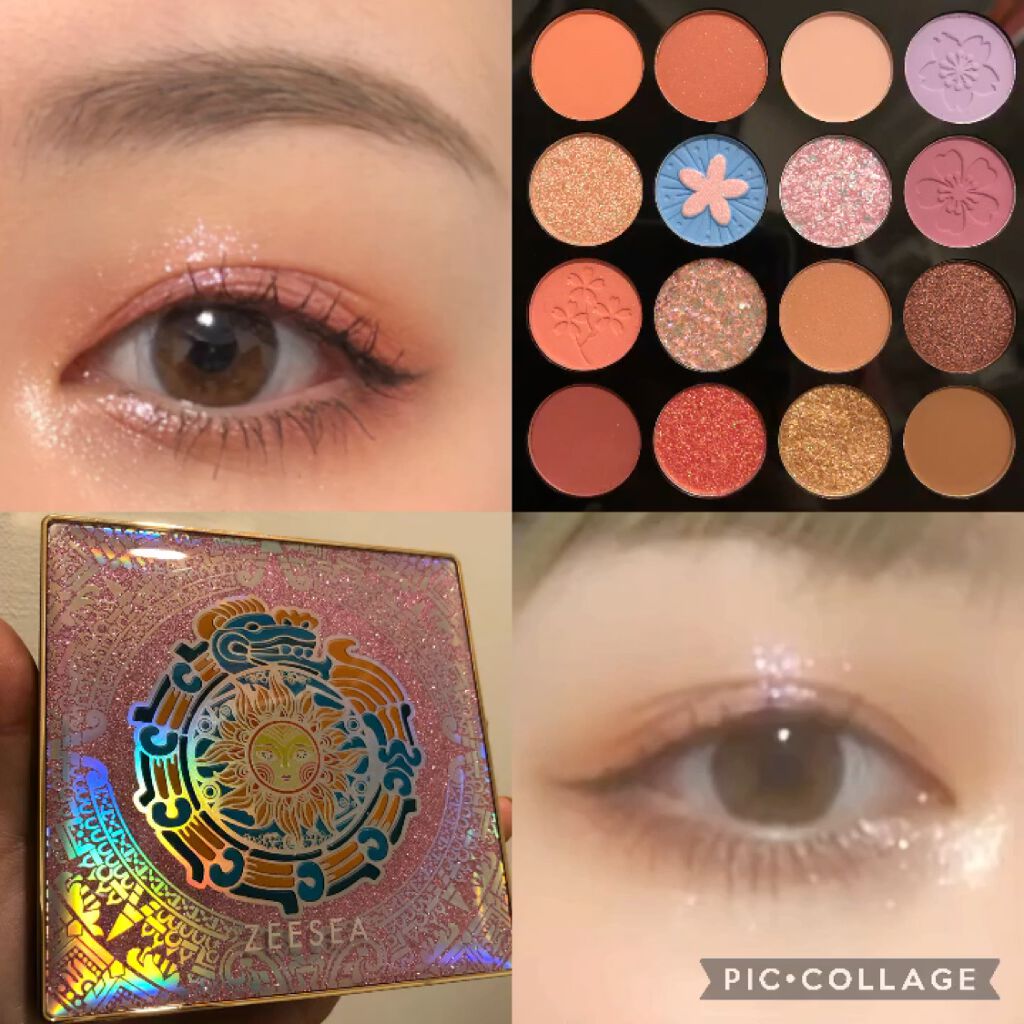 イメージ「マヤ」 アイシャドウパレット/ZEESEA/アイシャドウパレットを使ったクチコミ（1枚目）