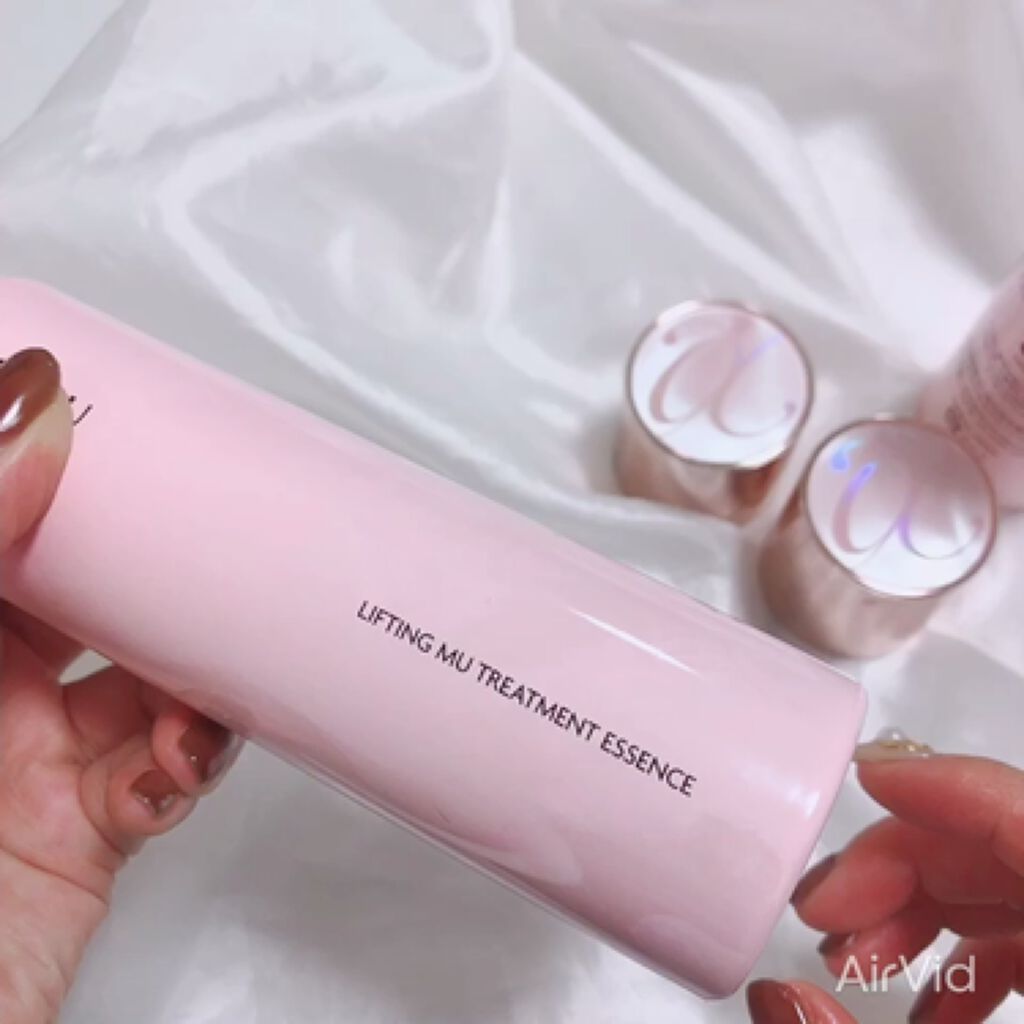 リフティングMU トリートメントエッセンス/AESMU LABO/化粧水の動画クチコミ1つ目