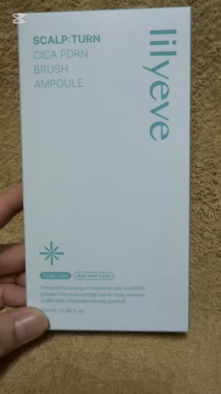 スカルプターンヘアアンプル/リリーイブ/頭皮ローションの動画クチコミ4つ目