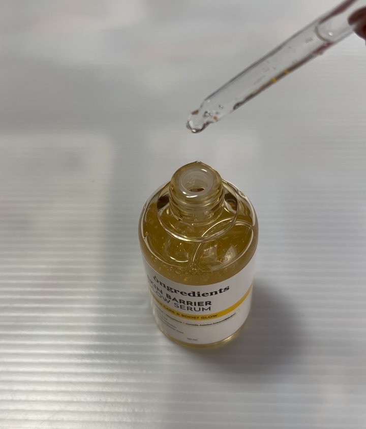オングリディエンツ スキンバリアグローセラム/Ongredients/美容液を使ったクチコミ（3枚目）