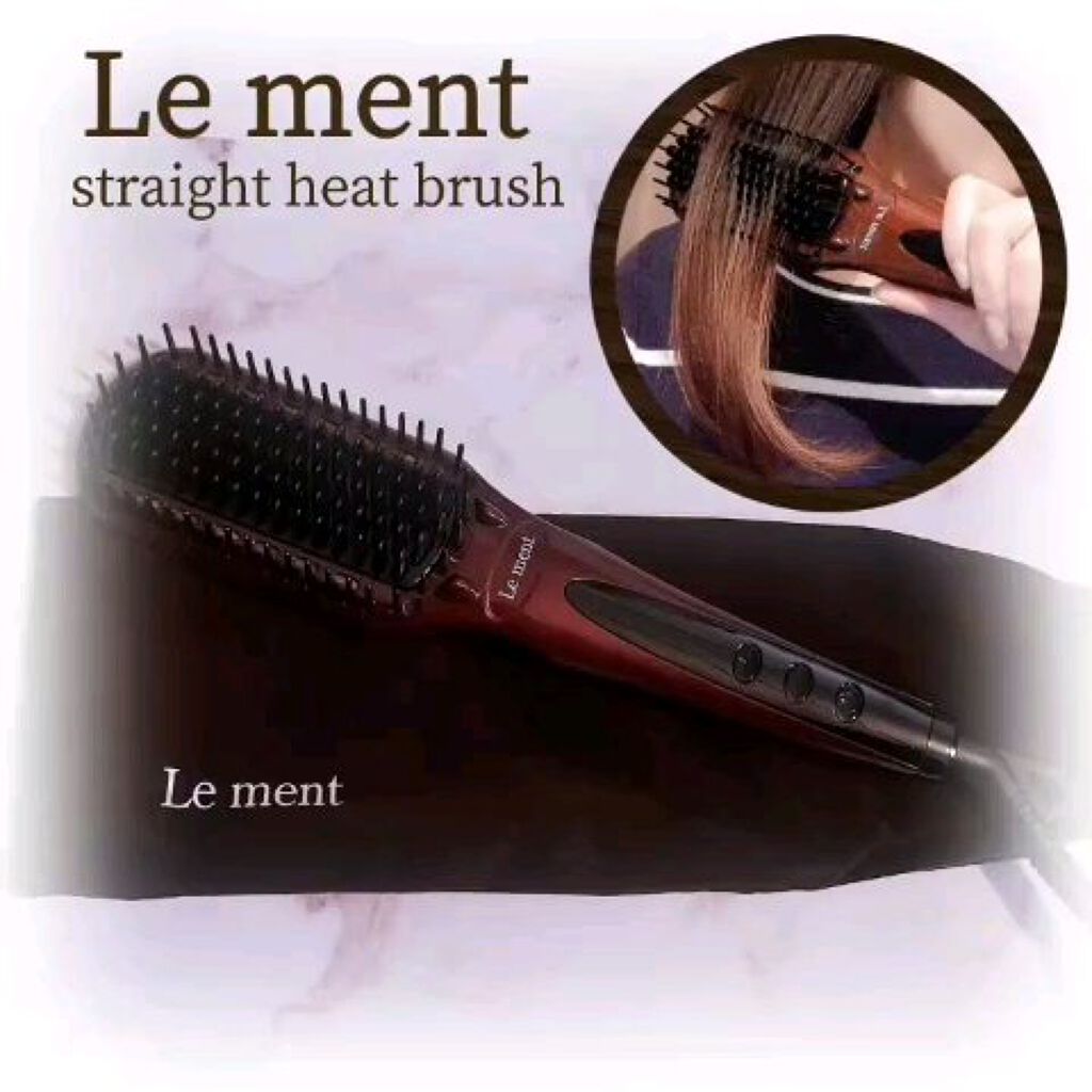 ストレートヒートブラシ/Le ment/ヒートブラシを使ったクチコミ（1枚目）