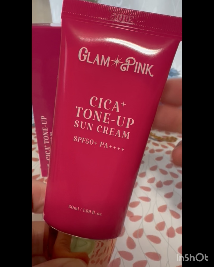 シカプラス トーンアップ サンスクリーン/Glam Pink/日焼け止めクリームの動画クチコミ3つ目