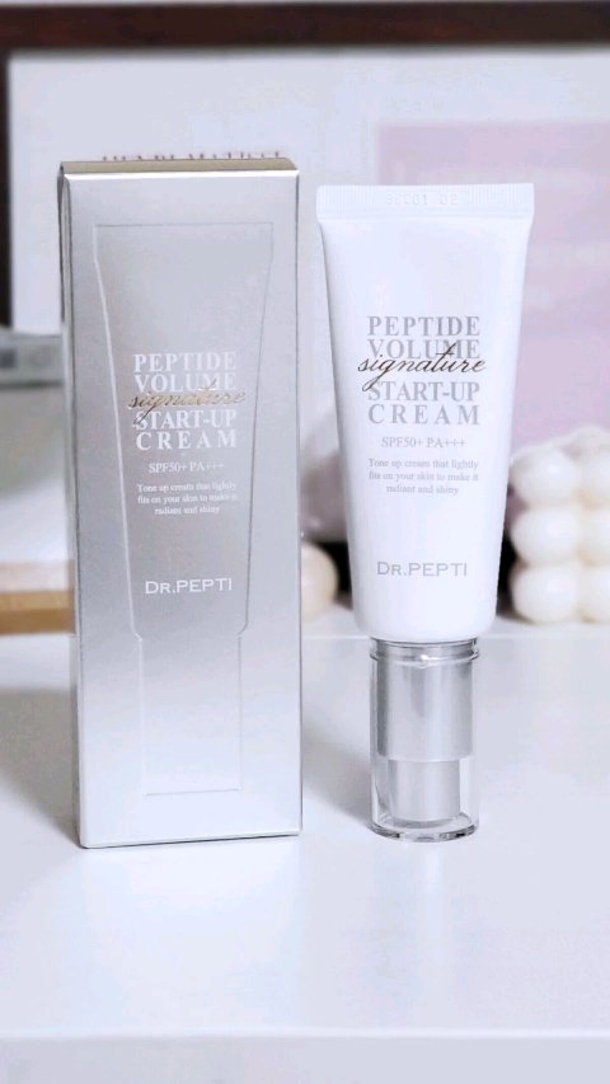 ペプチドボリュームシグネチャースタートアップクリーム/DR.PEPTI/化粧下地の動画クチコミ1つ目