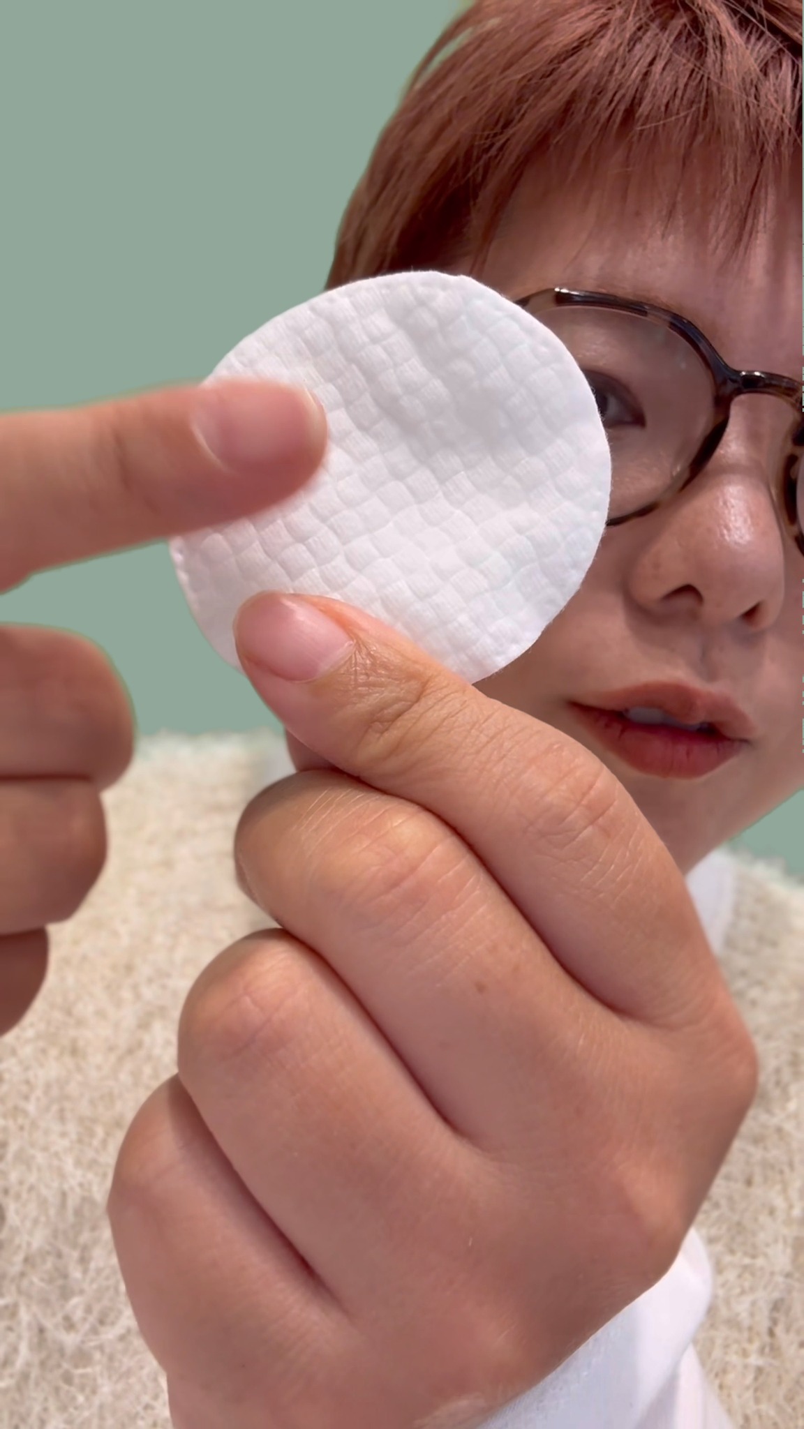  オーガニックコットンパッド ラウンド /THE BODY SHOP/コットンの動画クチコミ3つ目