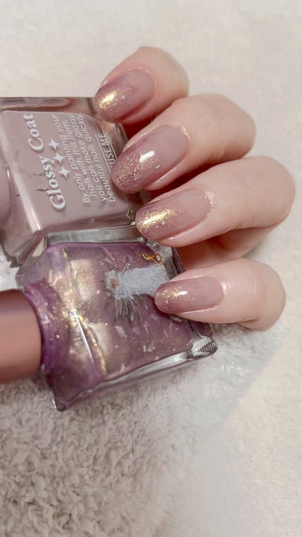 グロッシーコート/スキューズミー/オールインワンネイルの人気ショート動画