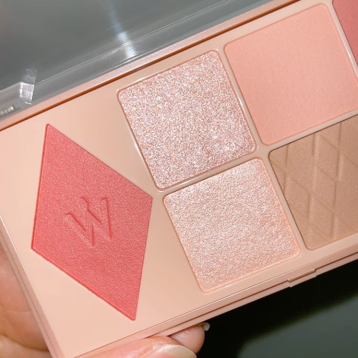 ウォンジョンヨ Ｗ デイリームードアップパレット /Wonjungyo/アイシャドウパレットを使ったクチコミ（2枚目）