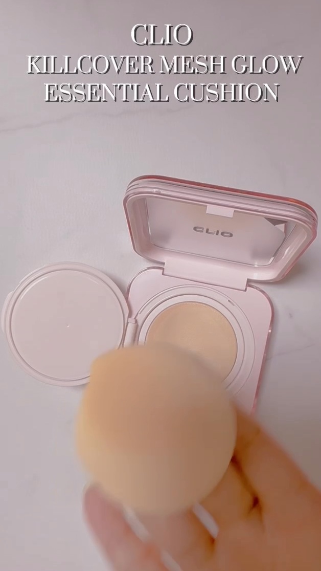 キルカバー メッシュ グロウ エッセンシャル クッション/CLIO/クッションファンデーションの人気ショート動画