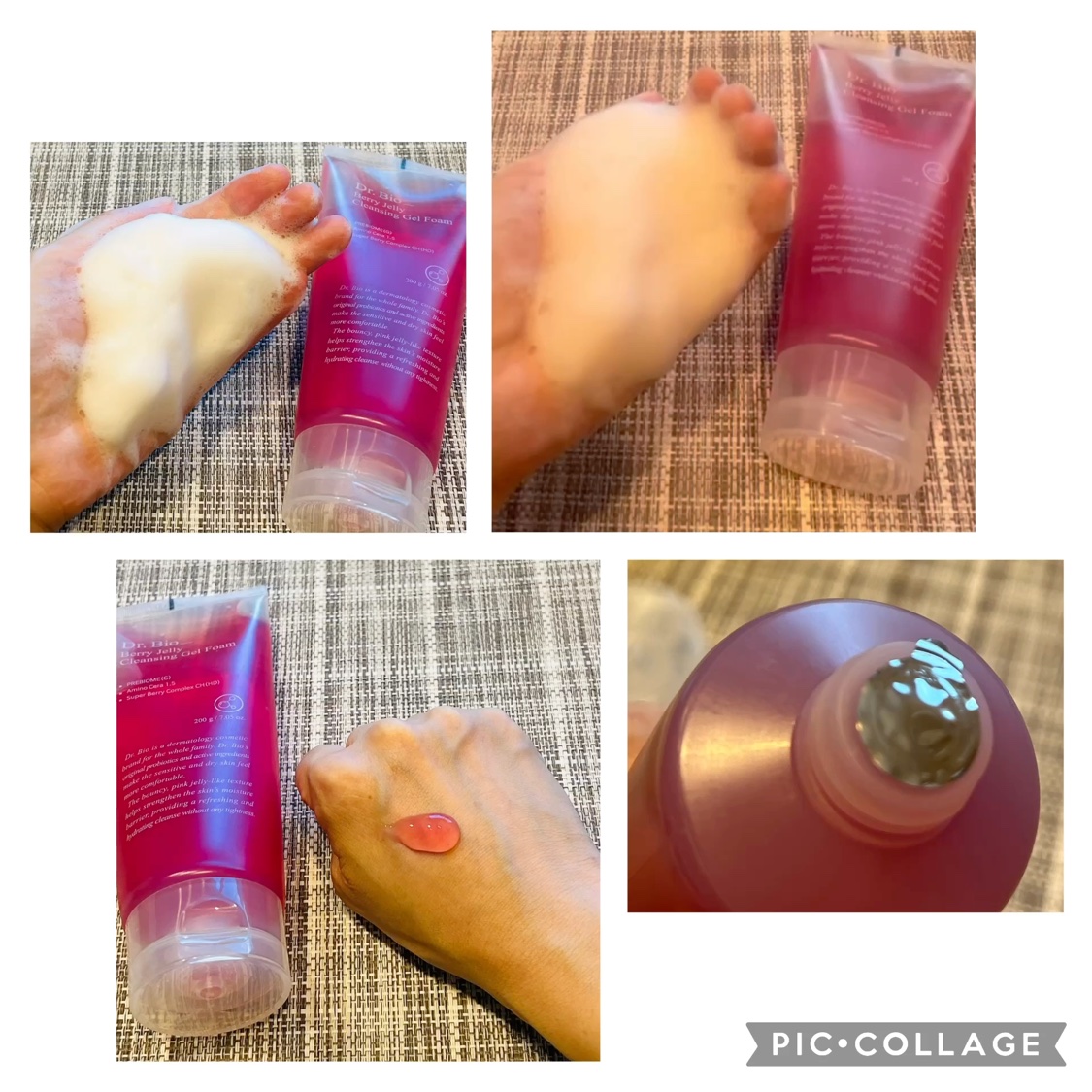 ベリーゼリークレンジングジェルフォーム/Dr.Bio/クレンジングジェルを使ったクチコミ（2枚目）