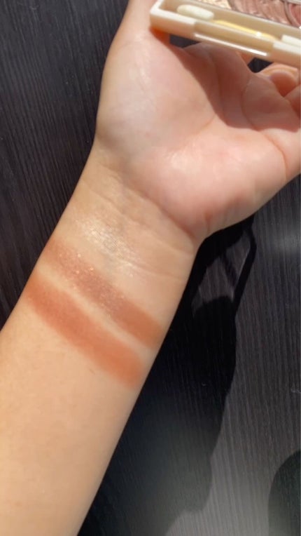 トーンアップアイシャドウ/CEZANNE/アイシャドウパレットを使ったクチコミ(2枚目)