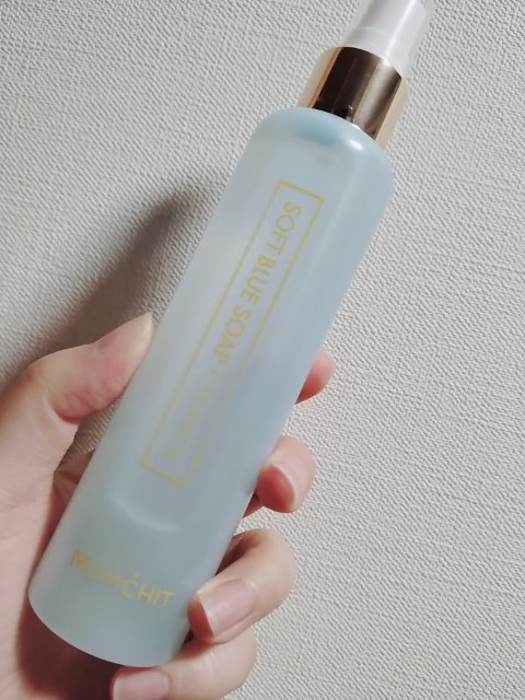 パフュームヘア＆ボディミスト ソフトブルーソープ/MUMCHIT/香水(その他)を使ったクチコミ（1枚目）