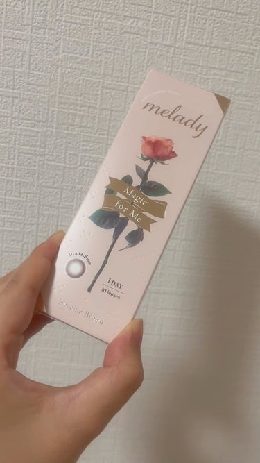 melady 1DAY/melady/カラーコンタクトレンズの動画クチコミ5つ目