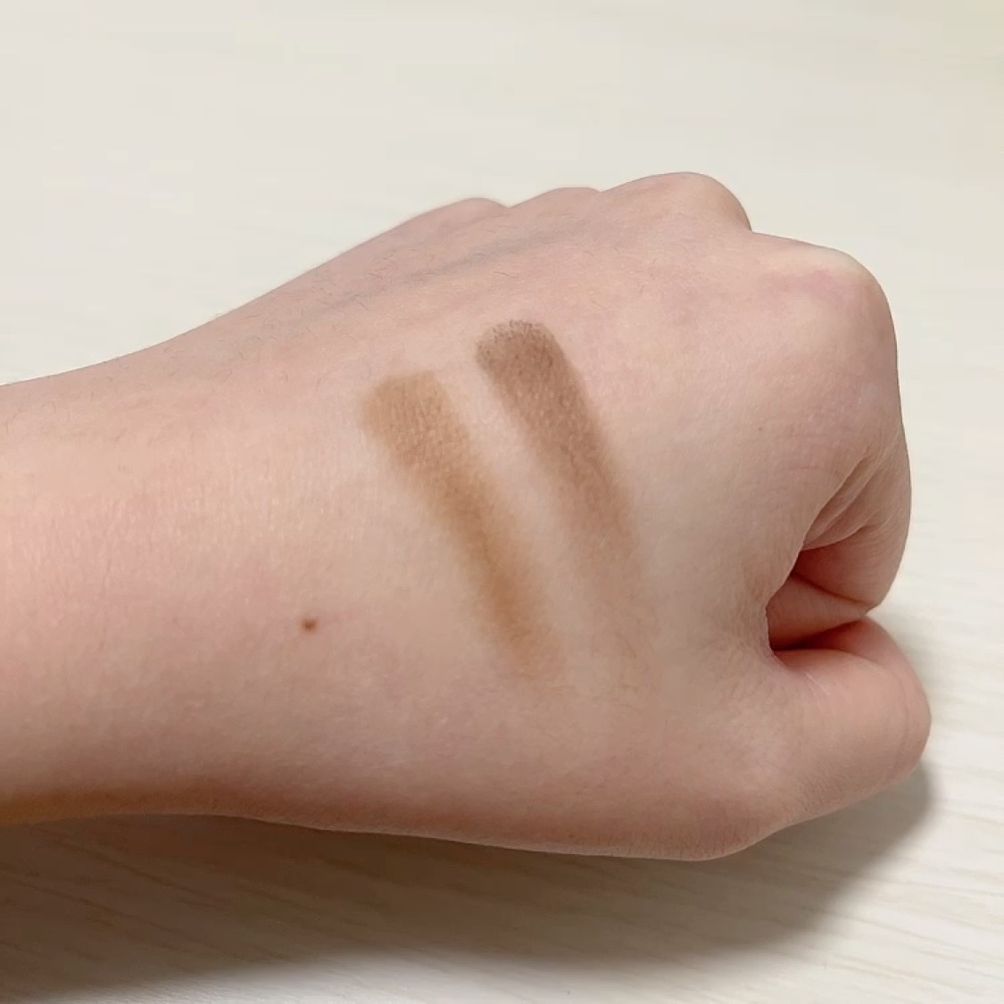 ラ パレット スルスィル ドゥ シャネル N/CHANEL/パウダーアイブロウを使ったクチコミ（3枚目）