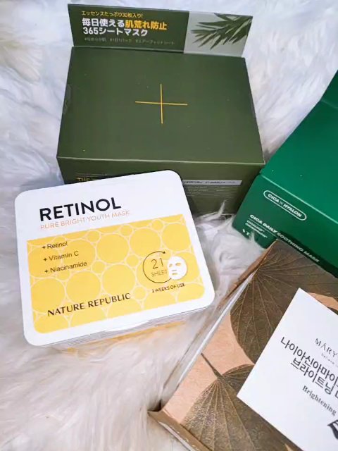 ナイアシンアミドビタミンC ブライトニングマスク/MARY&MAY/シートマスク・パックを使ったクチコミ（2枚目）