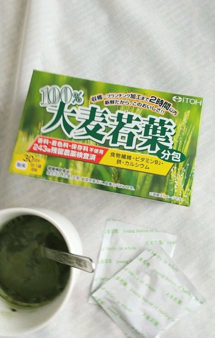 100%大麦若葉(分包)/井藤漢方製薬/青汁を使ったクチコミ(1枚目)