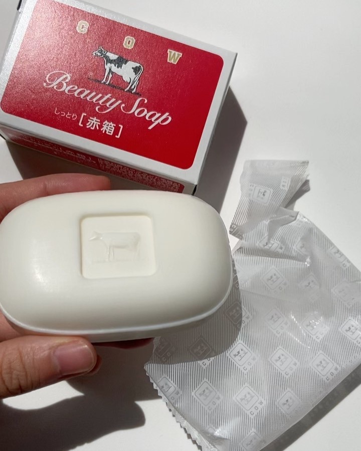 赤箱 (しっとり)/カウブランド/洗顔石鹸を使ったクチコミ（2枚目）
