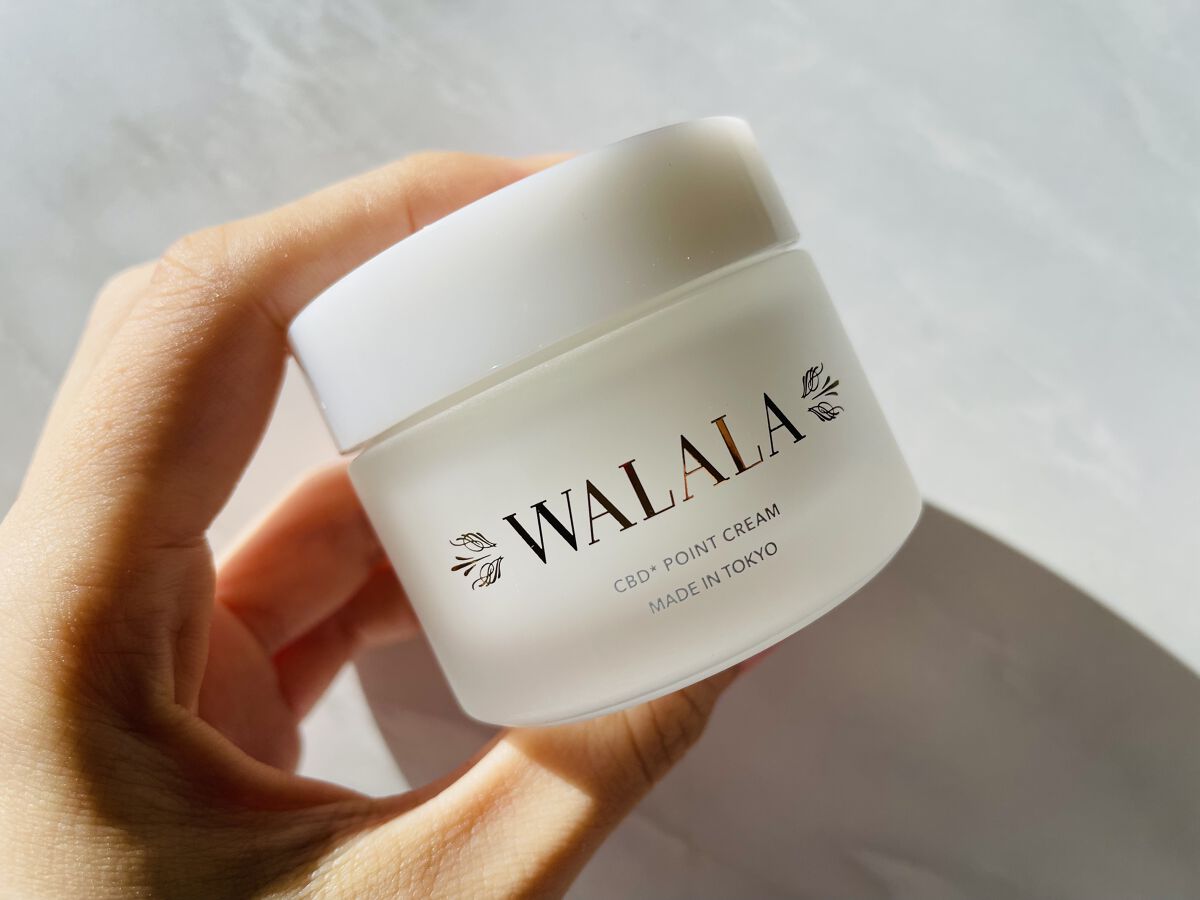 CBD ポイントクリーム/WALALA/フェイスクリームを使ったクチコミ（1枚目）