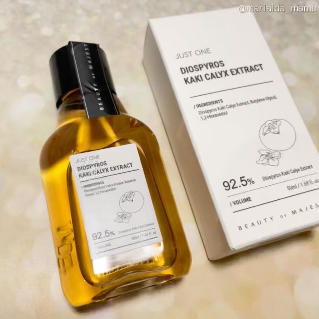 JUST ONE  𝖣𝖨𝖮𝖲𝖯𝖸𝖱𝖮𝖲 𝖪𝖠𝖪𝖨 𝖢𝖠𝖫𝖸𝖷 𝖤𝖷𝖳𝖱𝖠𝖢𝖳/BOM/化粧水の動画クチコミ1つ目