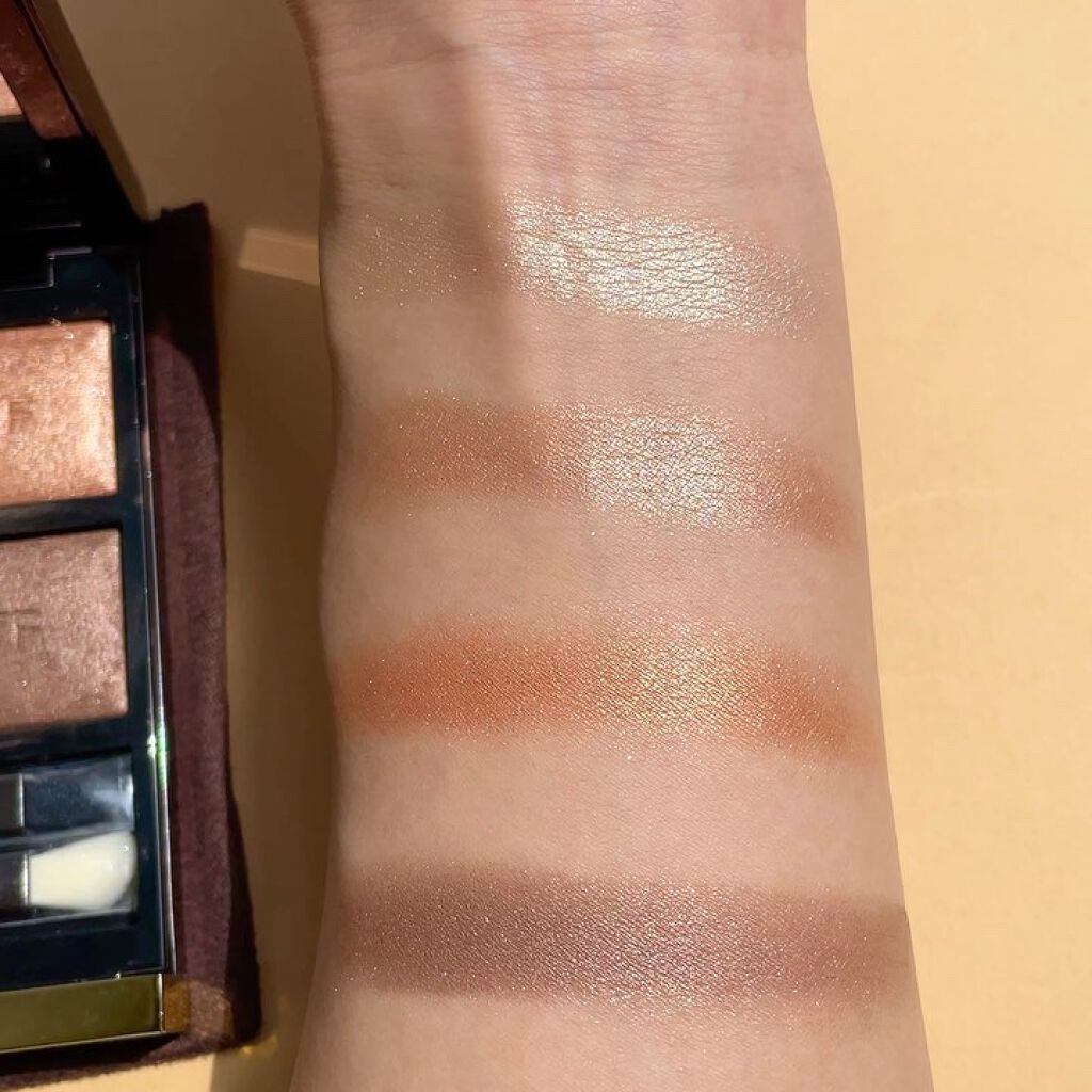 アイ カラー クォード/TOM FORD BEAUTY/アイシャドウパレットを使ったクチコミ（3枚目）