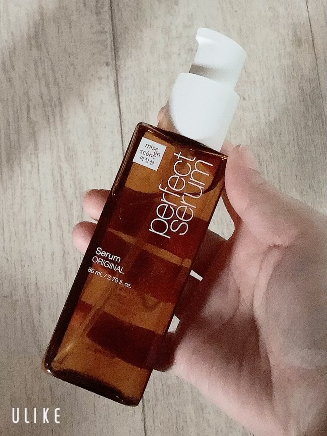  パーフェクトセラム オリジナルセラム/miseenscene/アウトバストリートメントを使ったクチコミ（1枚目）