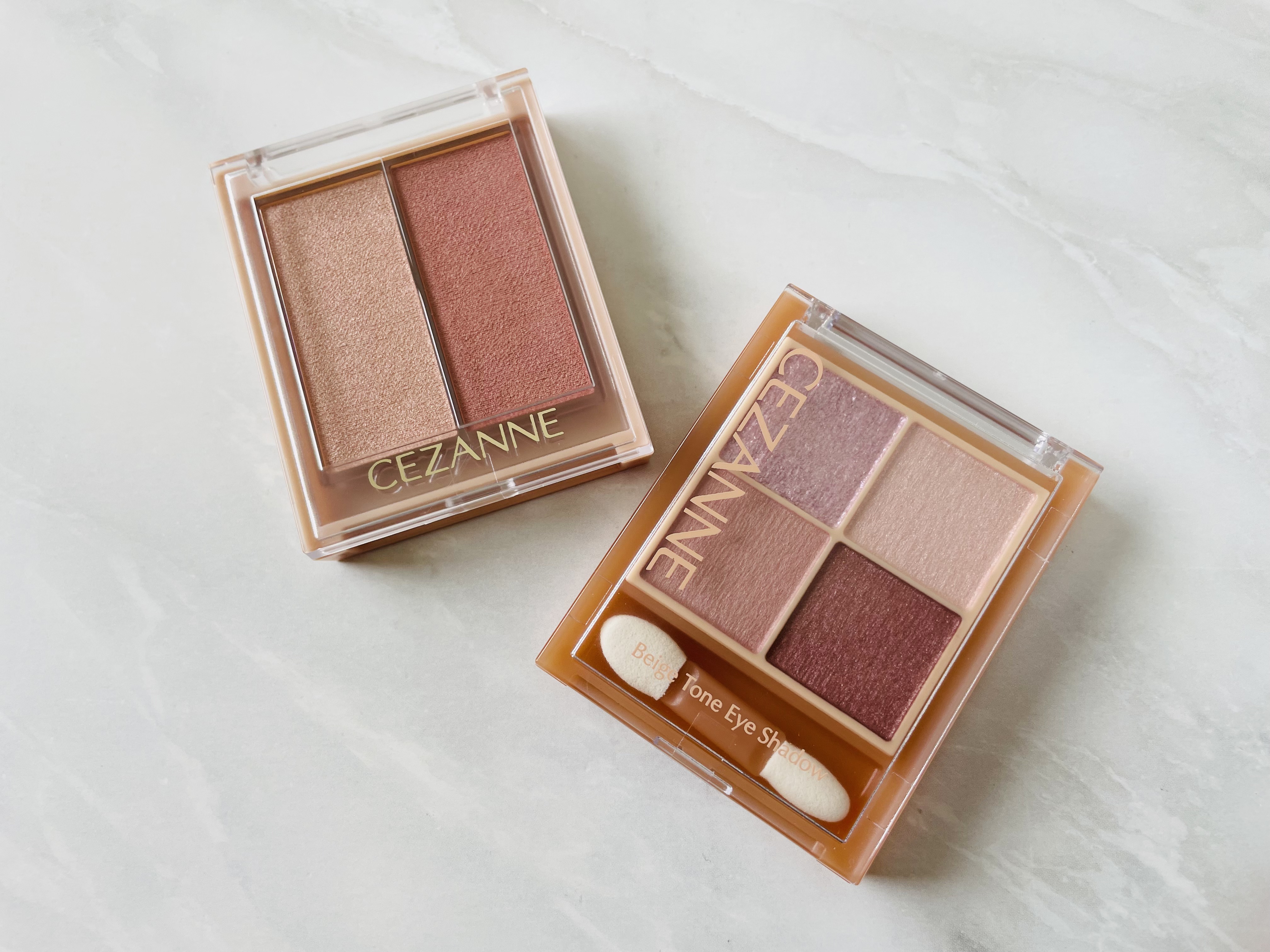 ベージュトーンアイシャドウ/CEZANNE/アイシャドウパレットを使ったクチコミ（1枚目）