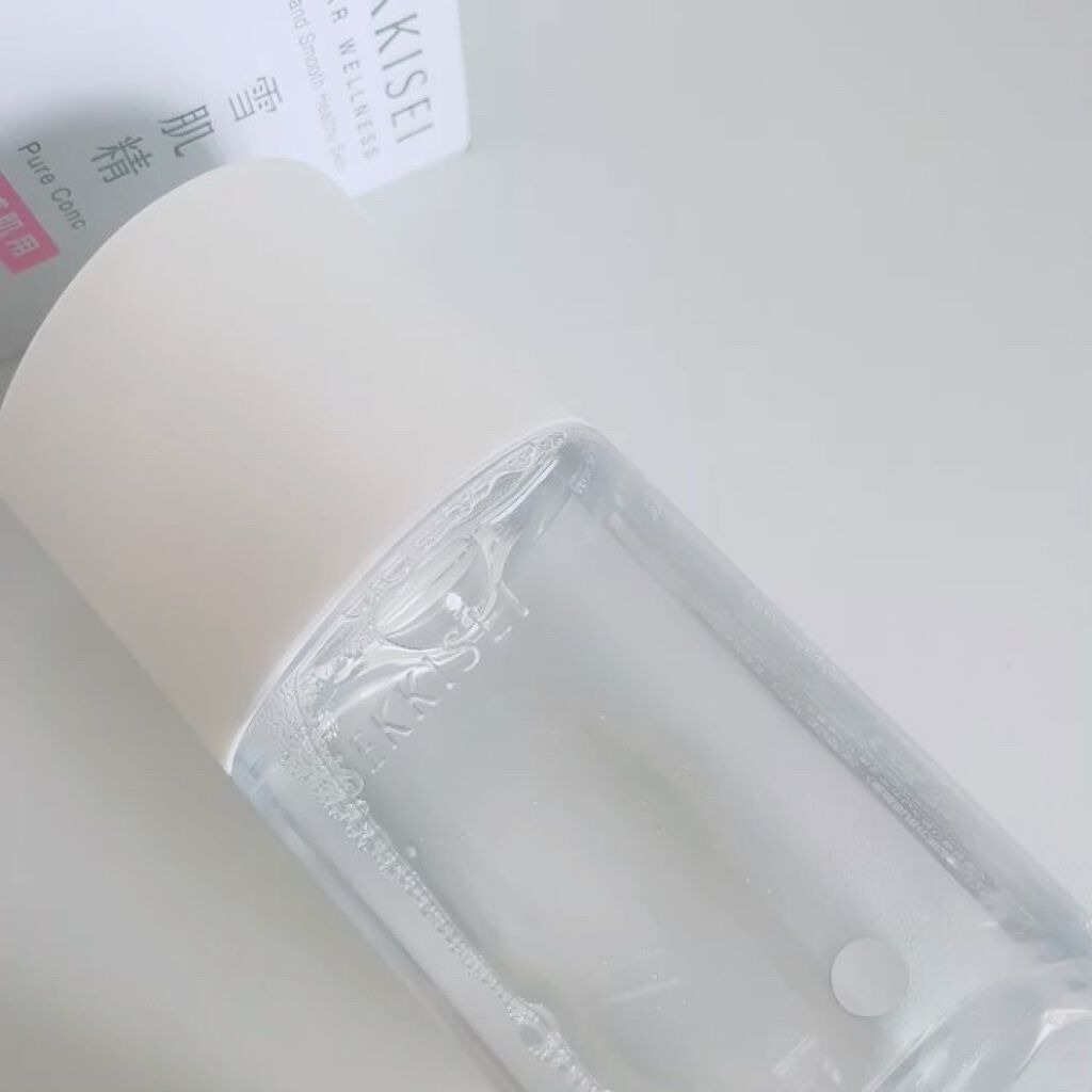 クリアウェルネス ピュア コンク/雪肌精/化粧水の動画クチコミ5つ目