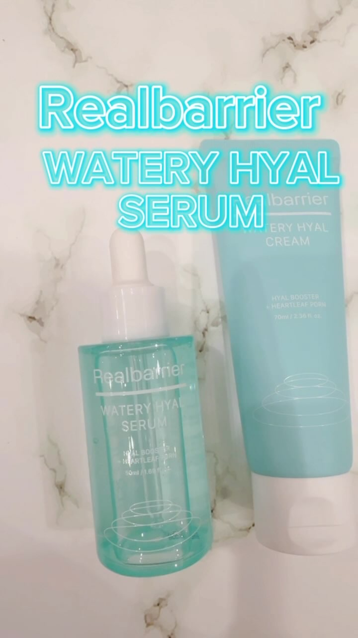 ウォータリー ヒアル セラム/Real Barrier/美容液の人気ショート動画