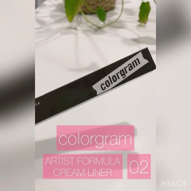 Artist Formula Cream Liner/Colorgram/ペンシルアイライナーを使ったクチコミ（1枚目）