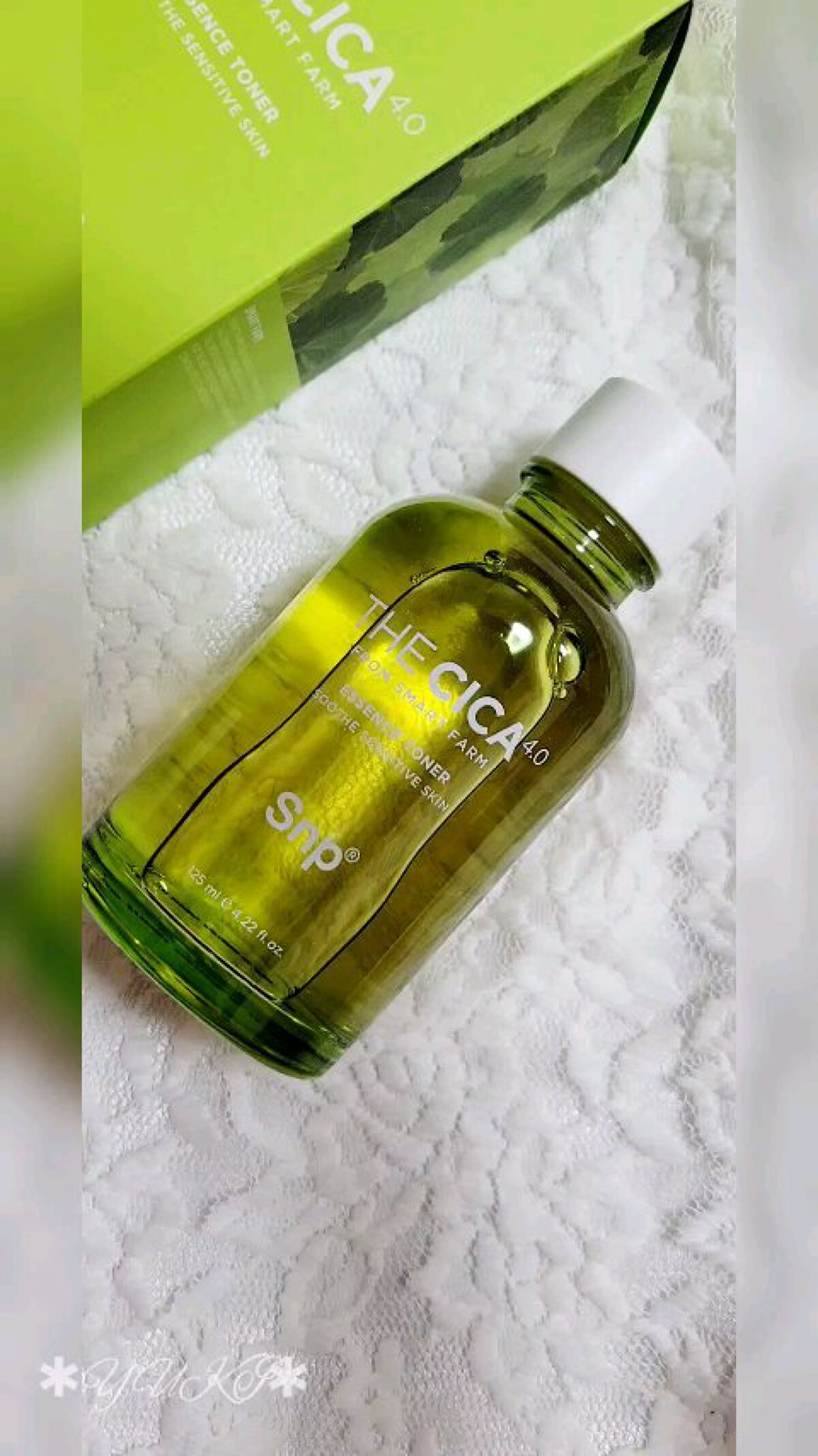 THE CICA 4.0 エッセンストナー/SNP/化粧水の動画クチコミ1つ目