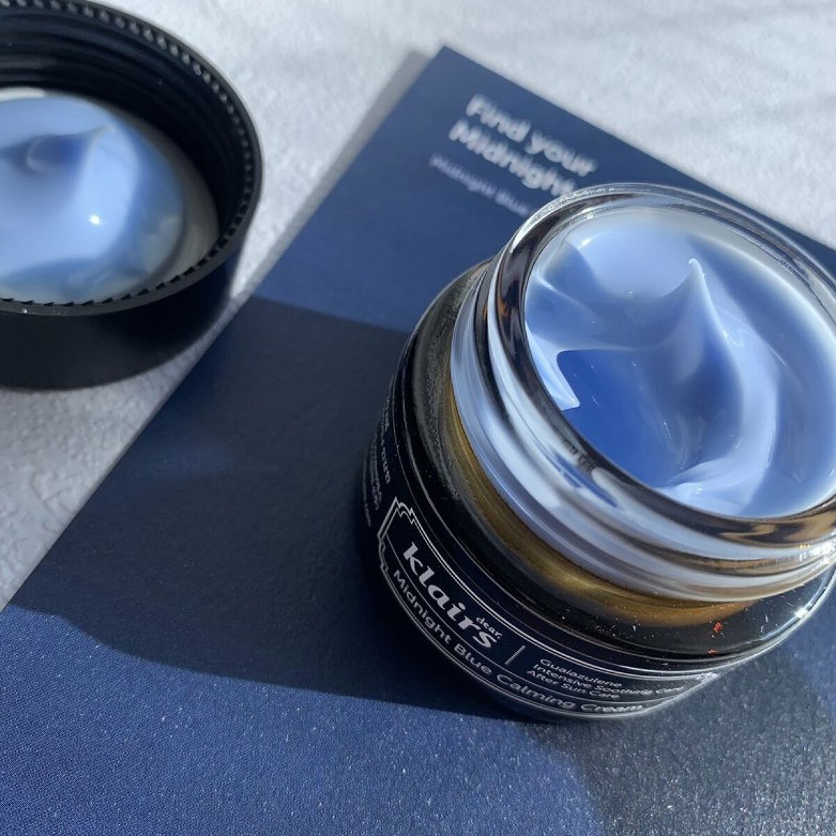 ミッドナイトブルーカーミングクリーム/Klairs/フェイスクリームの人気ショート動画