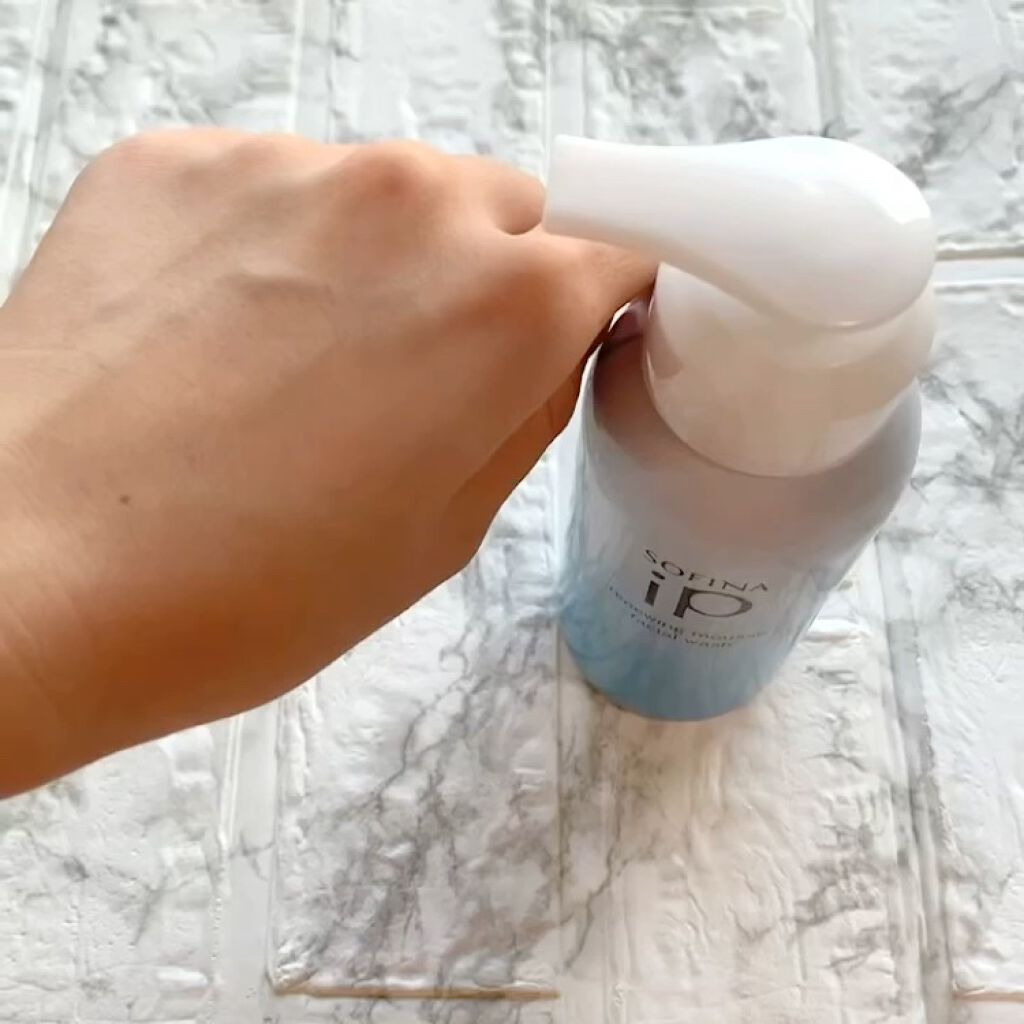 ソフィーナ iP リニュー ムース ウォッシュ/SOFINA iP/泡洗顔を使ったクチコミ（2枚目）