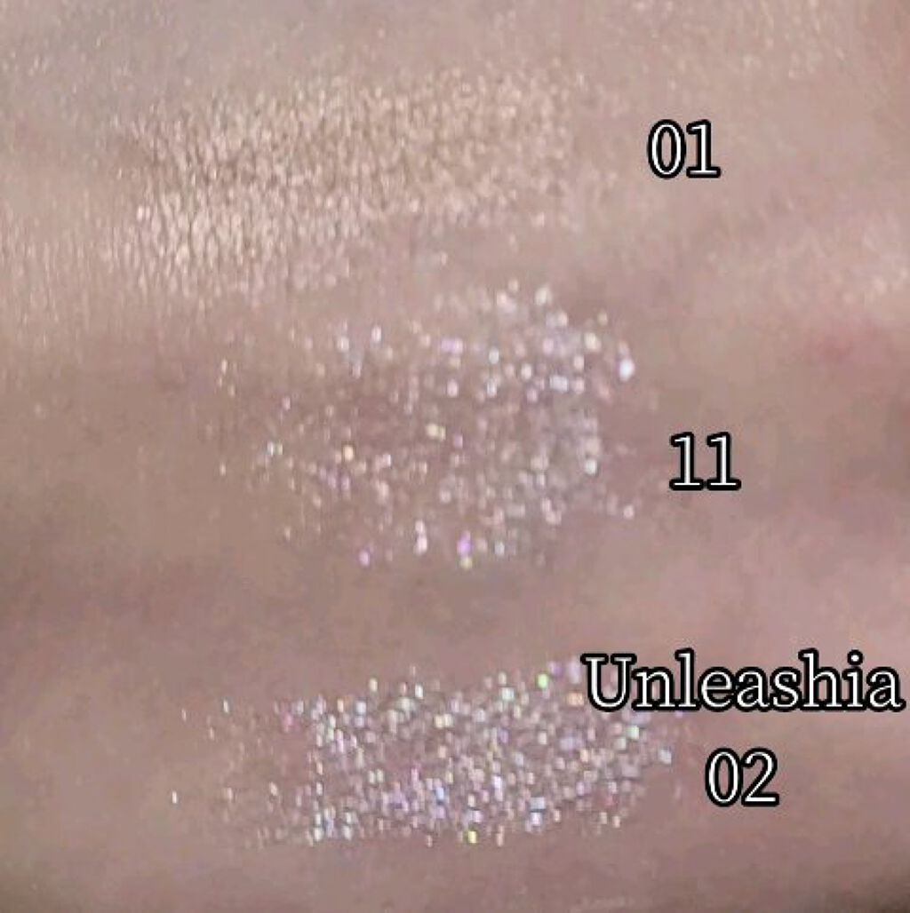 プリティー イージーグリッタースティック/unleashia/グリッターの動画クチコミ2つ目