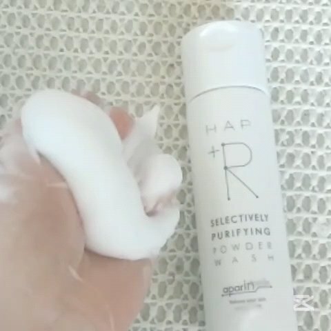 ハップアール パウダーウォッシュ/HAP＋R/洗顔パウダーの動画クチコミ1つ目