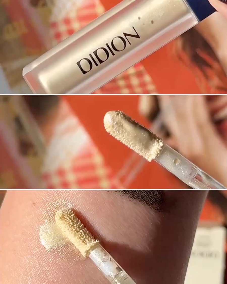 リキッド グリッター/DIDION/グリッターを使ったクチコミ（2枚目）