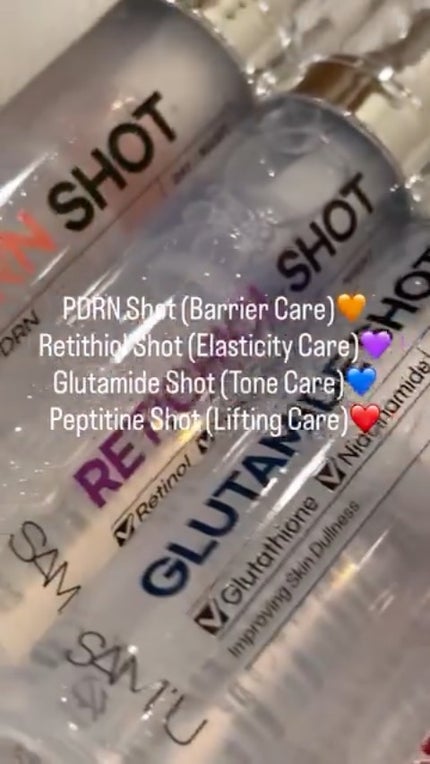 シナジーショットエディション/SAM'U/スキンケアキットの人気ショート動画