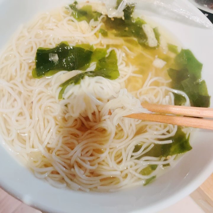 ハトムギ麺/+mugi/低糖質食品を使ったクチコミ（1枚目）