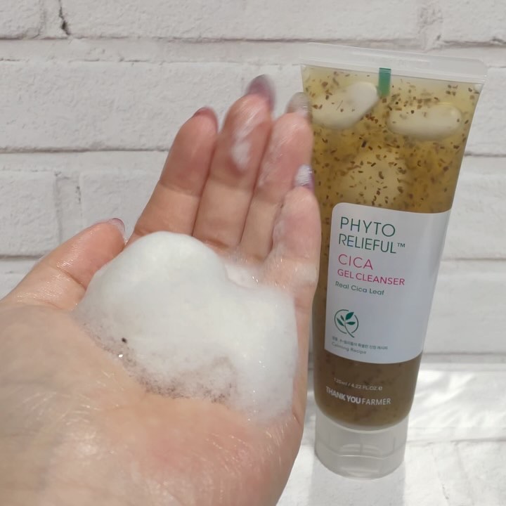 フィトリリーフシカジェルクレンザー/THANK YOU FARMER/その他洗顔料の動画クチコミ5つ目