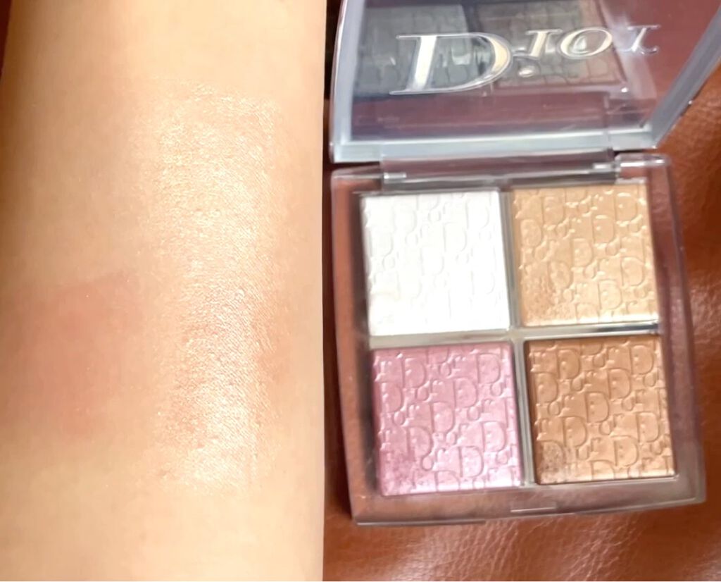 【旧】ディオール バックステージ フェイス グロウ パレット/Dior/ハイライトを使ったクチコミ（2枚目）